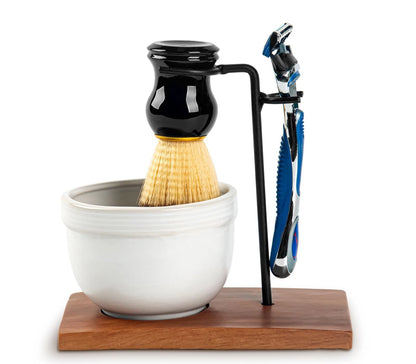 dgudgu Safety Razor Shave Kit Mens Shaving For Men Black black