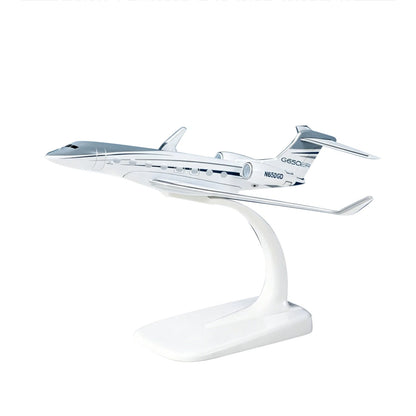 16cm 1/200 Scale Gulfstream G650ER Aircraft Model Diecast with Stand Display