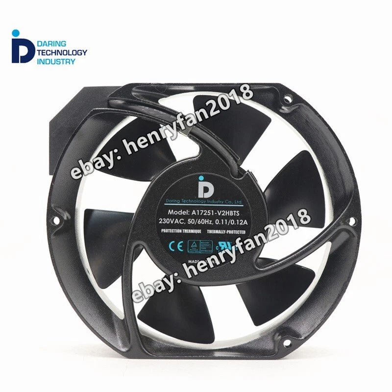 1pcs A17251-V2HBTS Axial Fan 230V 172*150*51MM High Temperature Resistant Fan