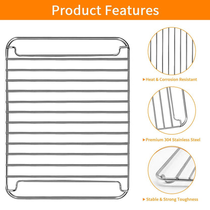 GWYXC Countertop Toaster Oven Replacement 10.8''x8.3'' Rack For 4 Slice