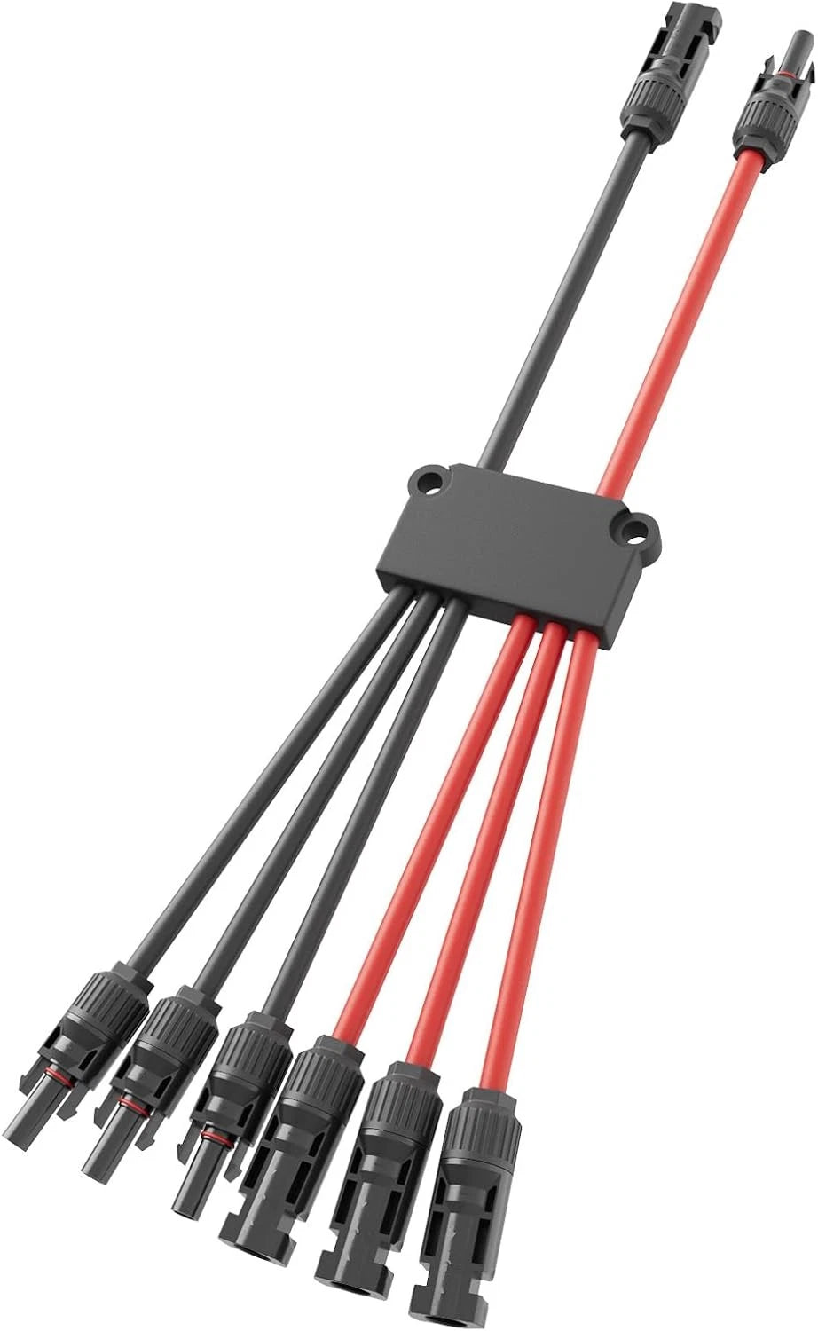 Solar Panel Connector 6 to 2 Y Branch Connectors PV 6 2, 1 Pack