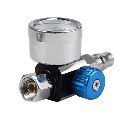 Durable 1/4" Air Pressure Regulator for Spray Gun with G1/4 Thread Connection