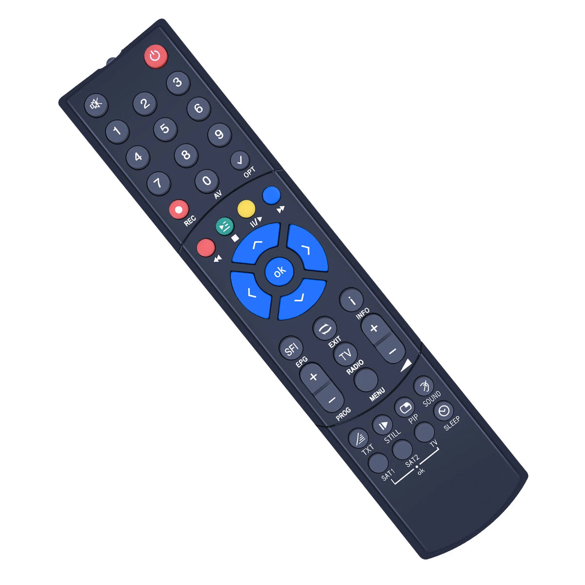 Replacement Remote Control For TechniSat Digic PVR235S FBPVR235