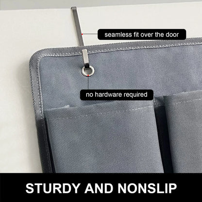 RVZONE RV Shoe Pockets 10 Heavy Hanging Bedside Storage Medium, Grey