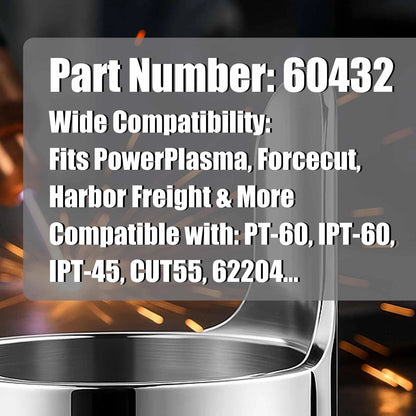 Plasma Torch Double Pointed Spacer Guide Compatible with IPT-45 IPT-60 PT60...