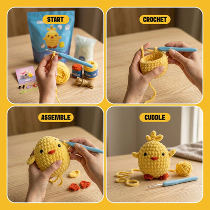 THE GOOKIE Crochet Kit for Beginners - All-in-One Amigurumi with Capybara