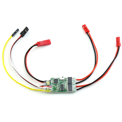 1PC 5A Brushed ESC Two-way 2S/3S Lipo Speed Controller for RC Boat Tank Crawler