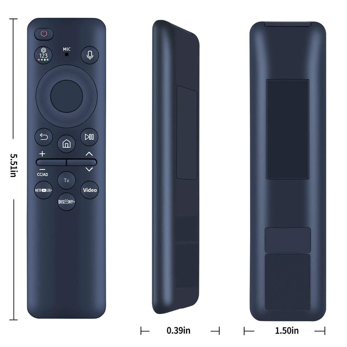 BN59-01432A Rechargeable Solar Cell Voice Remote Control For Samsung TV