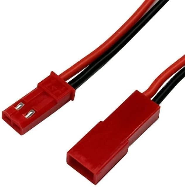5Pairs JST Plug to JR Connector Male Female Cable Servo Adapter 22AWG...