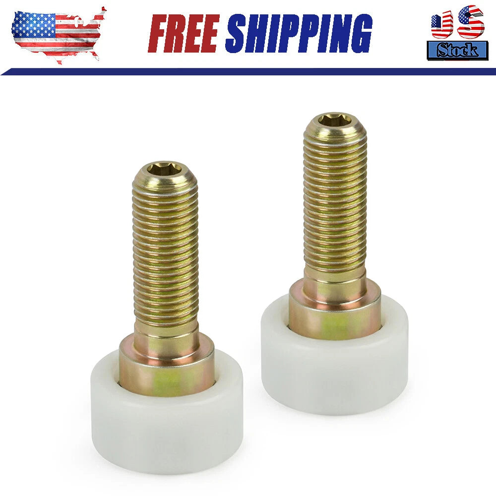 Set of 2 Cab Door Window Roller For John Deere Ski Steer Loader AT319018