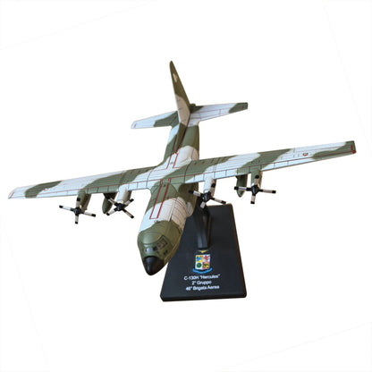 1/250 C-130H Hercules Alloy Aircraft Model US Air Force Transport 12cm Stand