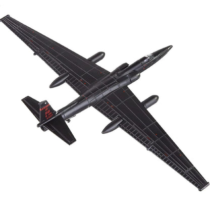 Alloy 1/144 Scale U2 Reconnaissance Aircraft Miltary Plane Model Display Craft C