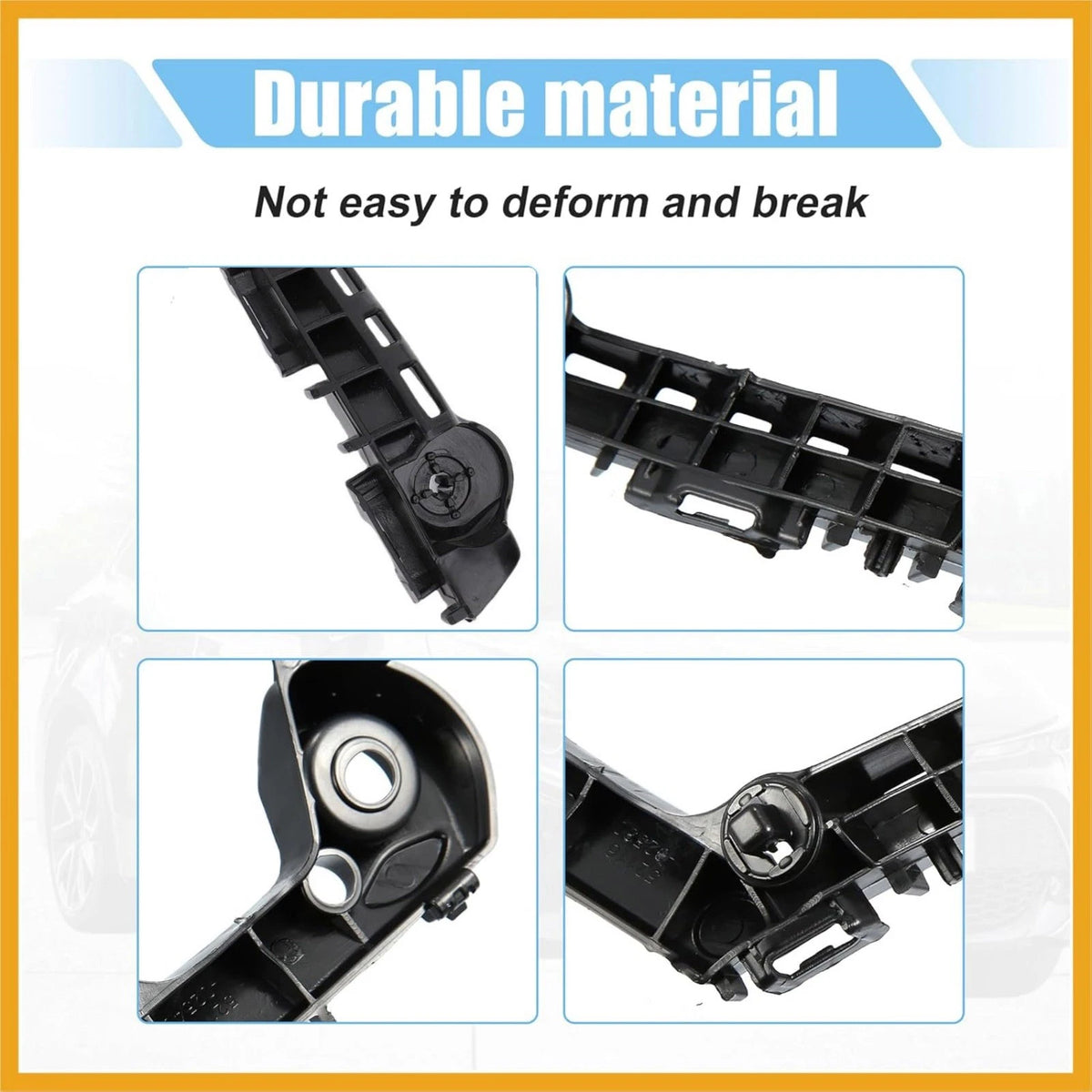 TO1043145 Left Right Front Bumper Bracket Set For Toyota Corolla 2019-2021