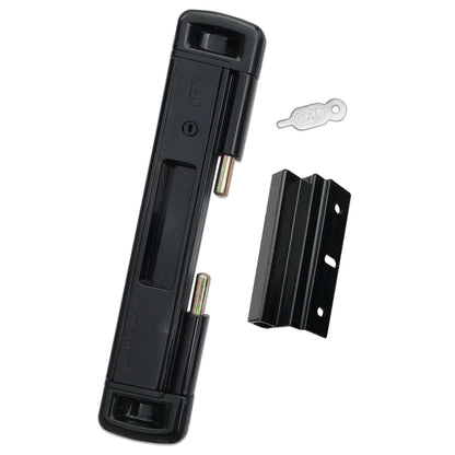Double Bolt Lock for Sliding Glass Doors - ly Patented - Advanced Black