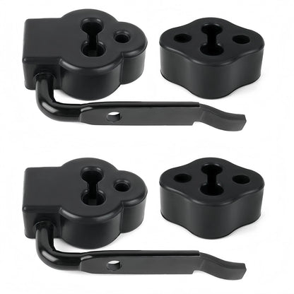 6PCS Rubber Isolators & Support Brackets for Lincoln Town Car 2003-2011,2003-04
