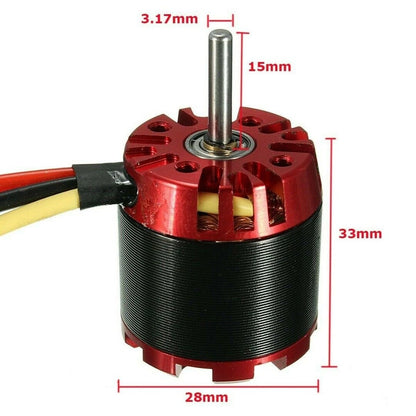 1000KV 270W N2830 RC Drone Quadcopter Helicopter Aircraft Plane Brushless Motor