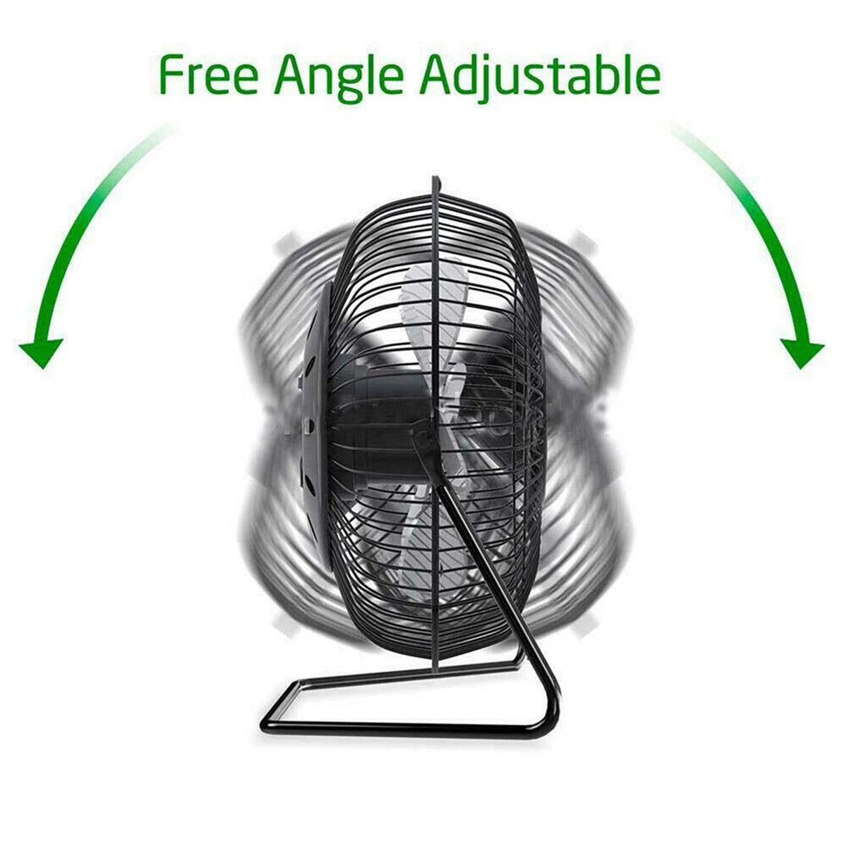 4 inch Portable USB Table Fan Mini USB Desk Fan Small Quiet Personal Cooler