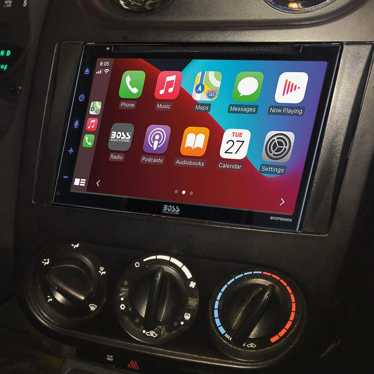 Scosche ICCR6BN Double DIN Radio Installation Dash Kit Compatible with Black