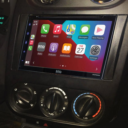 Scosche ICCR6BN Double DIN Radio Installation Dash Kit Compatible with Black