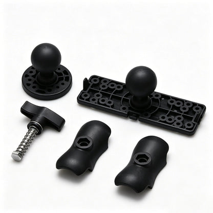 Corrosion Resistant Adjustable Fish Finder Mount 360° Fits for Humminbird Boat