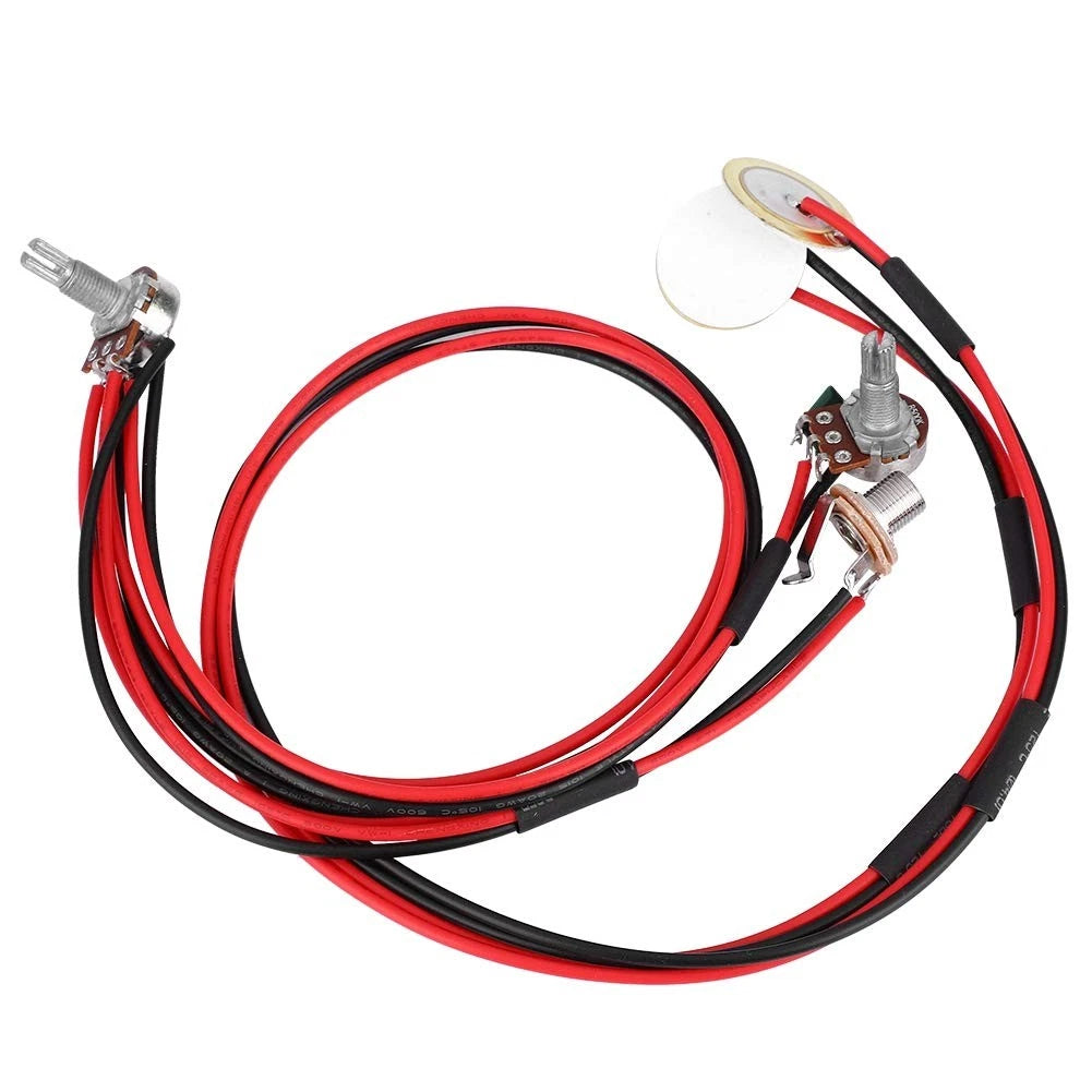 Pickup, Patch Pickup With Volume & Tone Control Sound Effect Parts Universal...