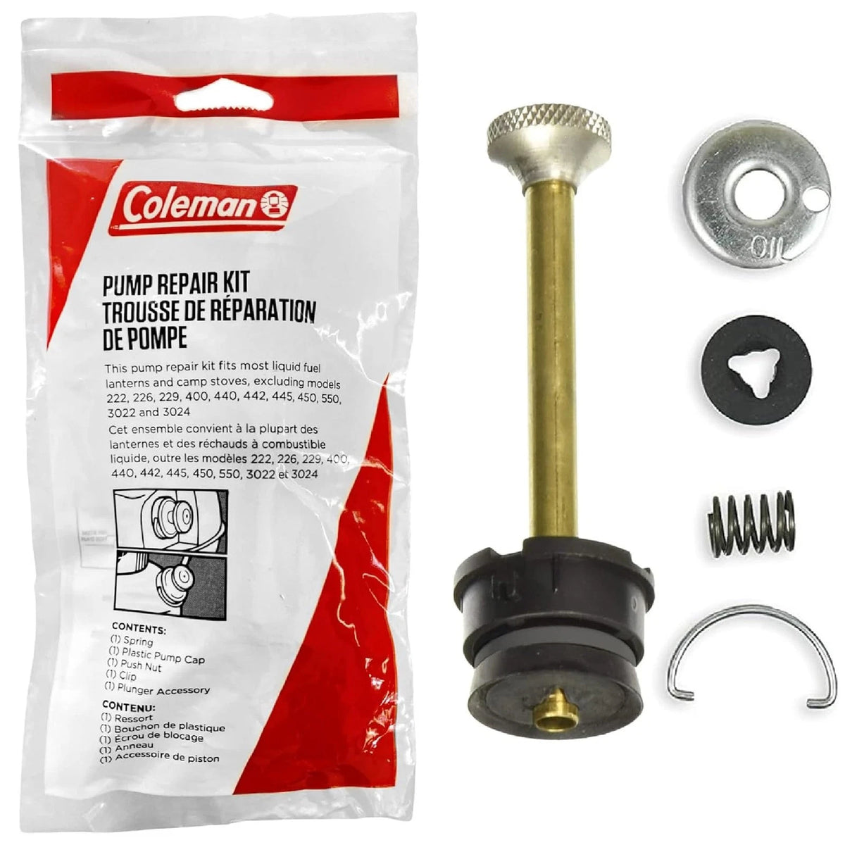 Coleman Universal Plunger Metal Part #: 242J5201 ; 4 Inch 4 Long, Multi