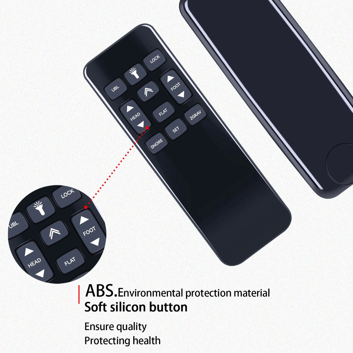 Replace Remote Control For Leggett & Platt Richmat HJH173 Adjustable Bed Base