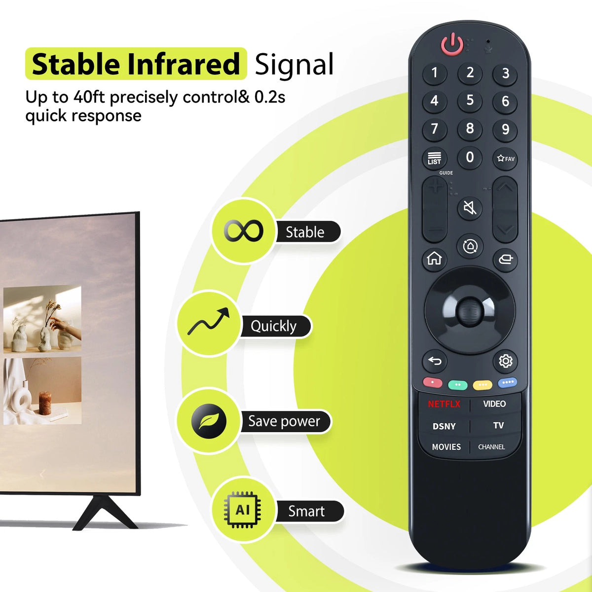 AN-MR23GA AN-MR22GA AN-MR21GA Universal Remote Control For LG UHD OLED QNED TV