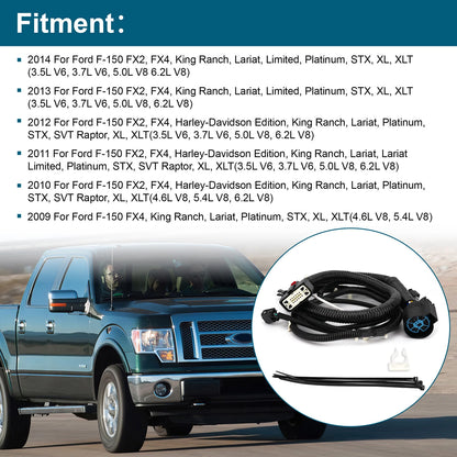 Trailer Tow Wiring Harness For Ford F-150 2009-2014 BL3Z-13A576-C