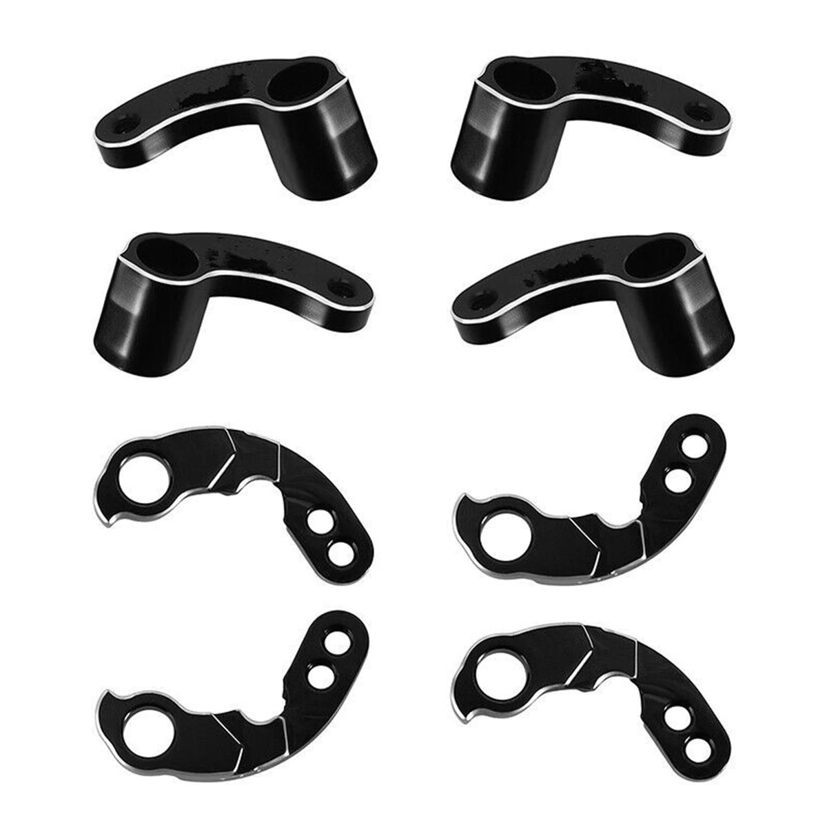 CNC Shock Flex Blade Crawler Car Upgrades For TRX4M 1/18 RC Car Components