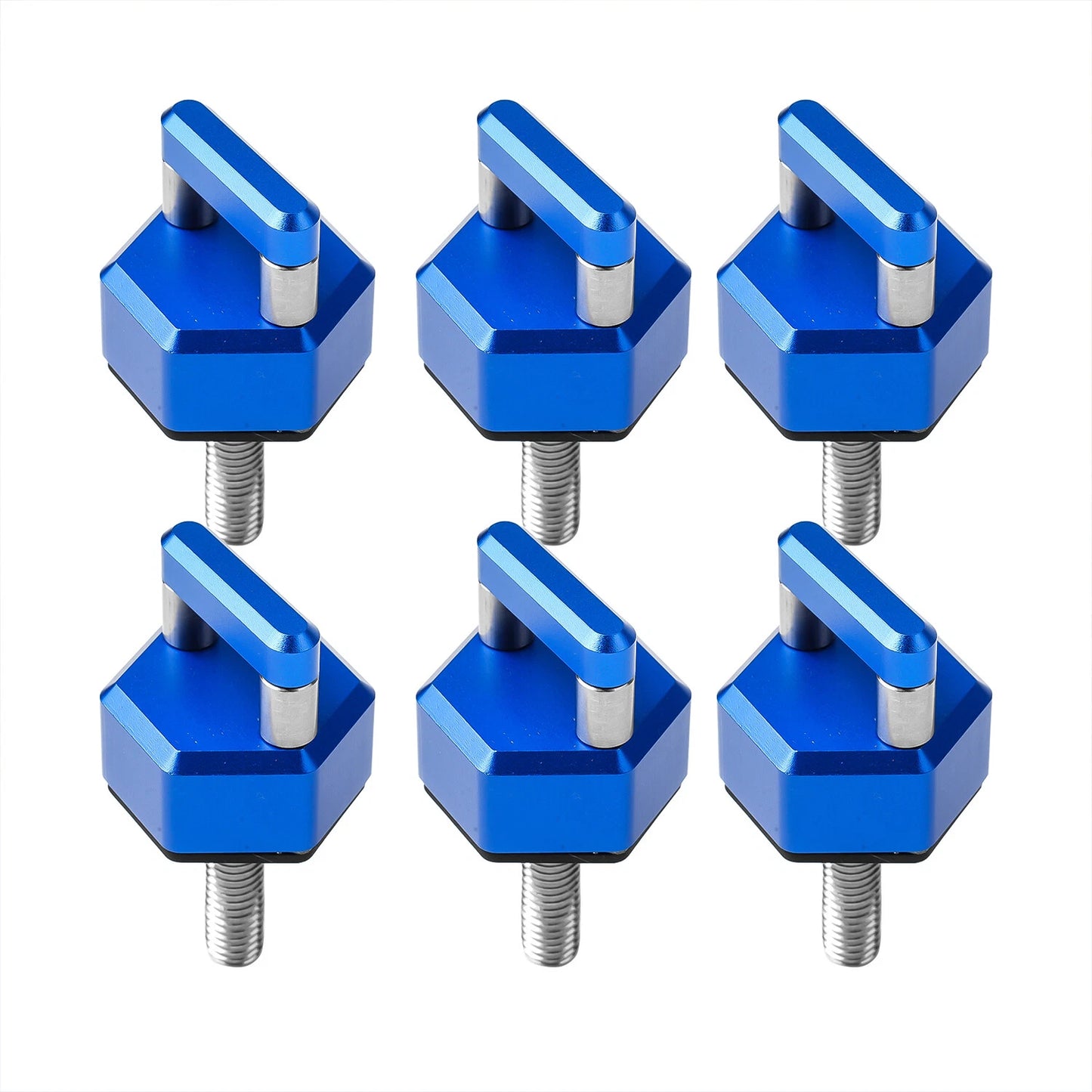 6X Aluminum Hard Top Quick Removal Fastener Thumb Screw for jeep Wrangler JK JL