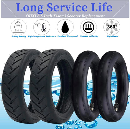 8.5'' Tire&Tube,8 1/2×2 Electric Scooter Tire 8.5, Inner&Outer 4 Pack