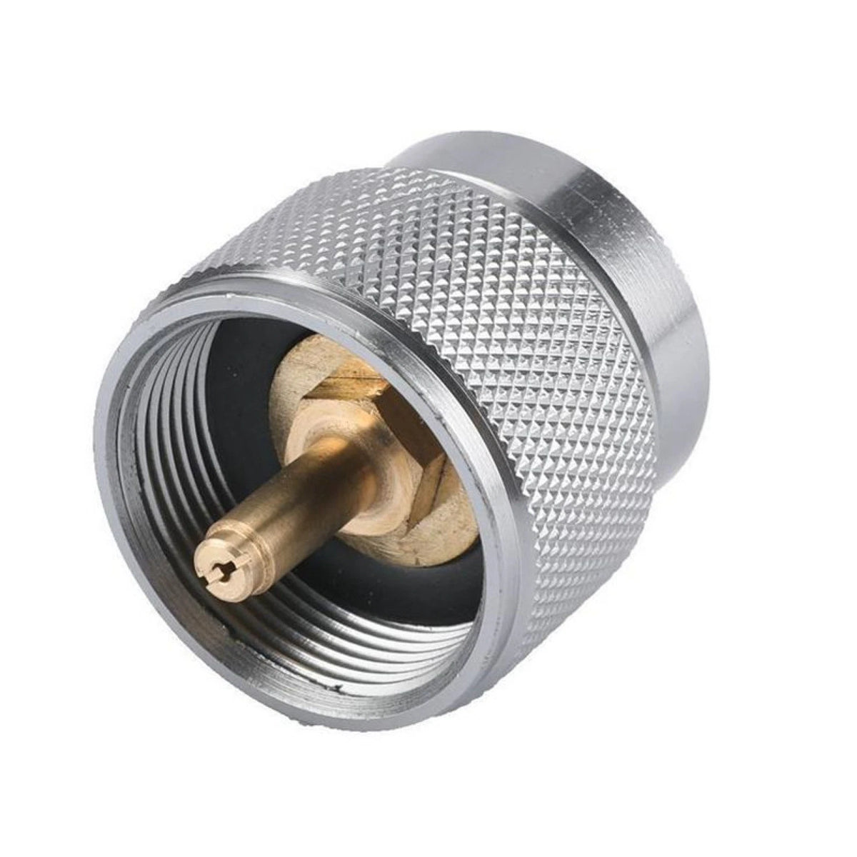 Adapter Camping Propane Small Gas Tank Adapter Input Lindal Output Stove One 1LB