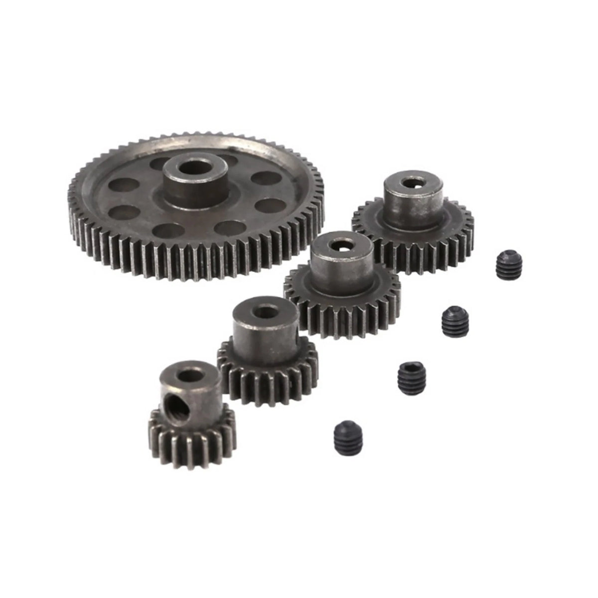 17-64T Steel Spur Differential Gear Motor Pinion Cogs for HSP 1/10 94111 94123
