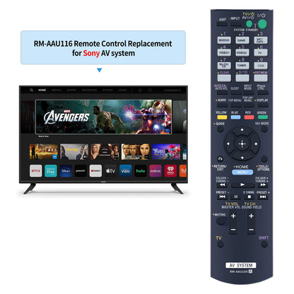 RM-AAU106 Remote Control For Sony AV Receiver STR-DH730 STR-DH830 STRDH720HP