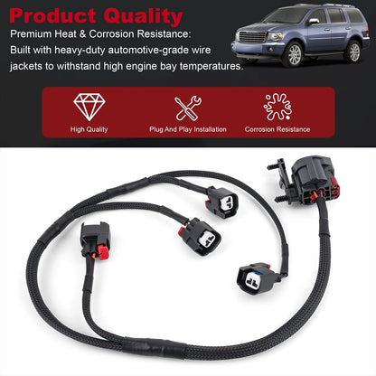 56045793AC Engine Wiring Harness Jumper Multiple For Chrysler 300, Dodge Charger