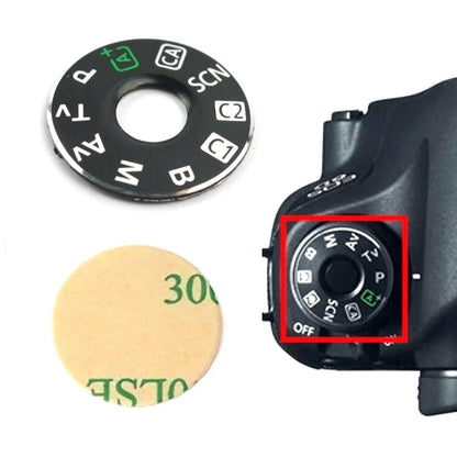 Function Dial Mode Plate Interface Cap Repair Button For Canon EOS 6D DSLR