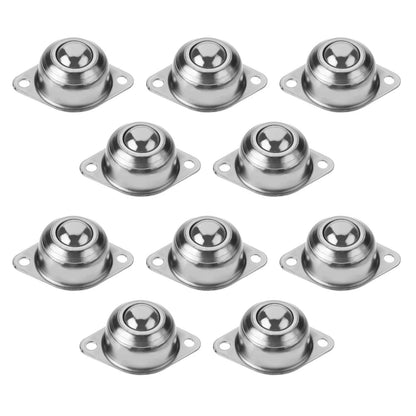 For Conveyor Transmission 10Pcs Mini Roller Ball Transfer Bearing Casters