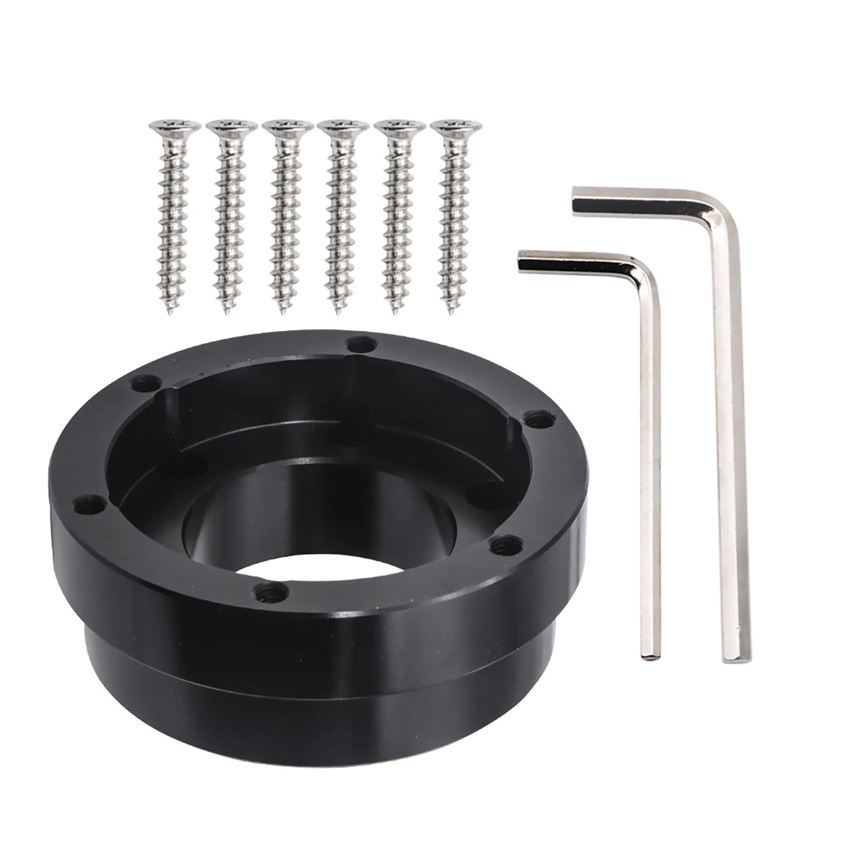 Black 70MM Racing Steering Wheel Adapter Plate For Logitech G29 G920 G923 Parts;