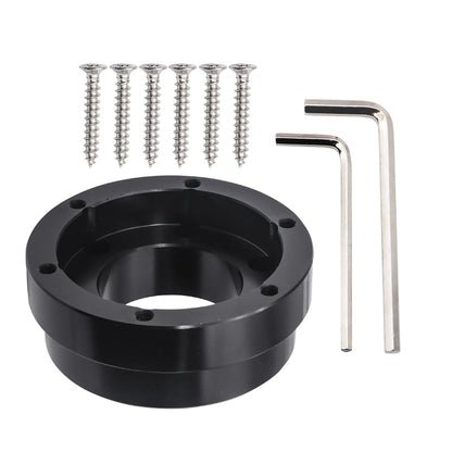 Black 70MM Racing Steering Wheel Adapter Plate For Logitech G29 G920 G923 Parts;