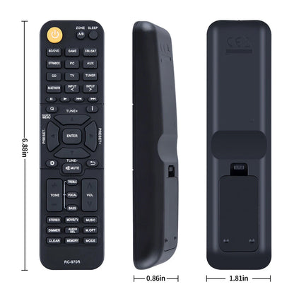 RC-970R Remote Control For Onkyo AV Receiver TX-SR494 HT-R398 HT-S3910