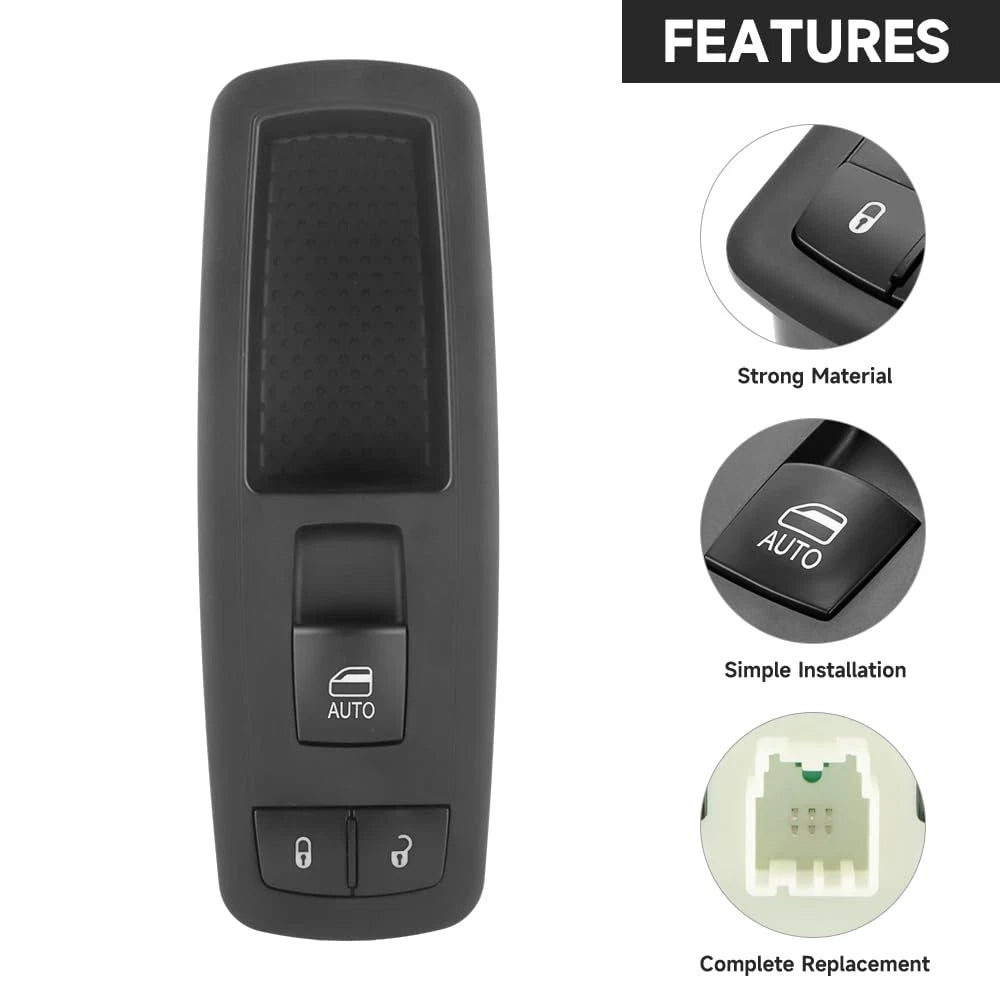 Front Right Passenger Side Master Power Window Switch - Compatible for Dodge...