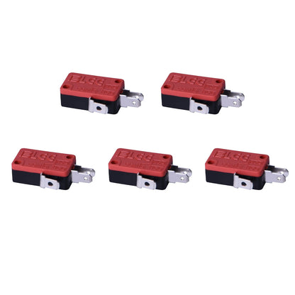 20Pcs Red  3 Pin Microswitch Push Button For Arcade Mame Jamma Games B