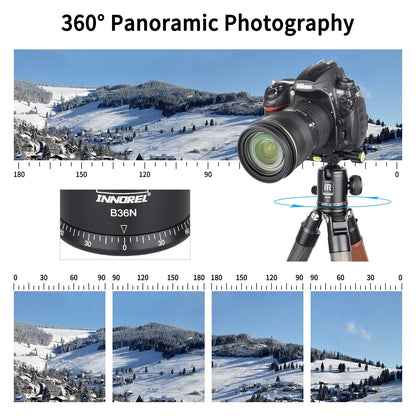 Tripod Ball Head, Camera Tirpod Head Mount 36MM Diameter B36N, B36N