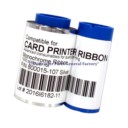 Silver Printer Ribbon Compatible For Zebra P330i P310 Printer Parts