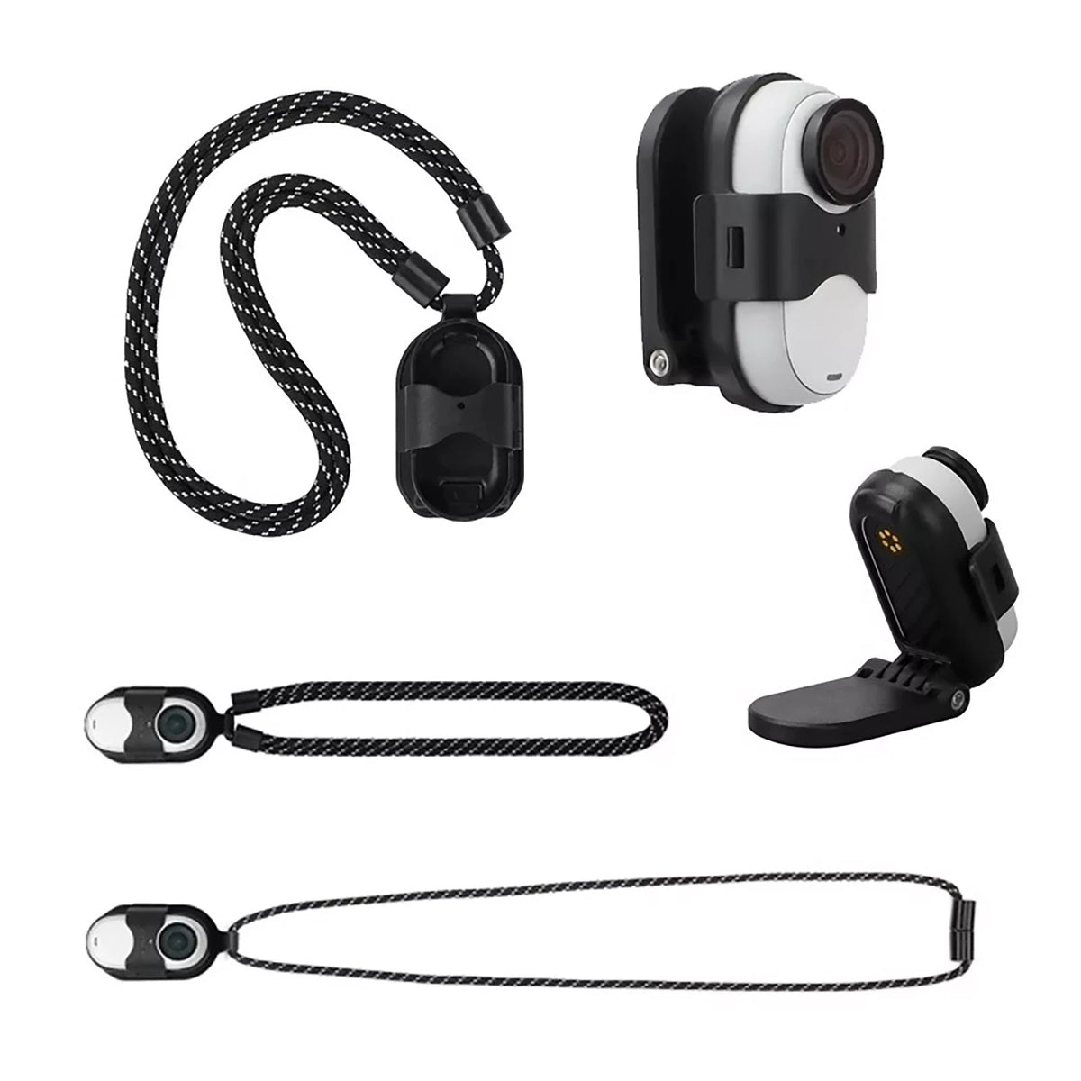 1Pcs For Insta360 GO 3 Camera Magnetic Neck Mount Lanyard Quick Release Adapter