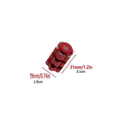 4Pcs Red 17mm Wheel Hex Hub Adapter 10mm Extension For Traxxas Maxx 1/10 RC Car-