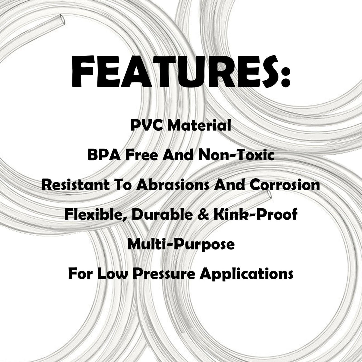 NICOLEKAY 20 Feet PVC- 3/16" ID Clear Vinyl Tubing Food Grade