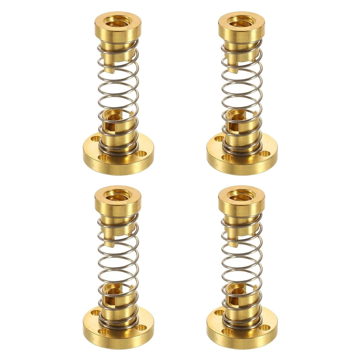 uxcell 4 Pcs Tr8x4 T8 POM Anti Backlash Spring Loaded Nut, Elimination
