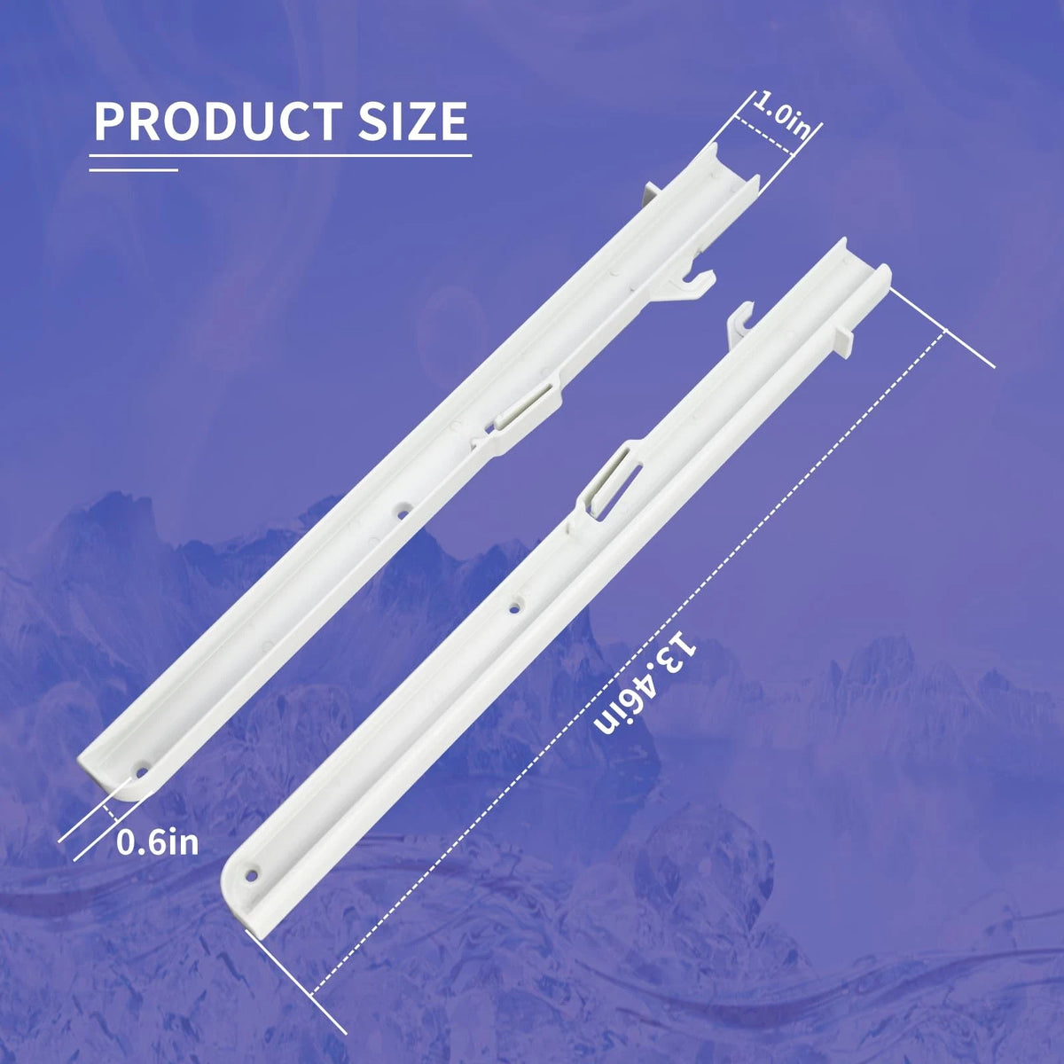 Vanshly 1 Pair Replacement Kit for Subzero Ice Left 7014649 And Right 7014661